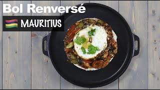 How to make Bol Renversé  Mauritius  1min Recipe Video Shorts [upl. by Akirea]