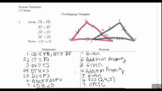 HG 35 Overlapping Triangles [upl. by Ebbarta]