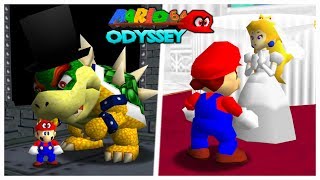 Super Mario Odyssey 64  Final Boss amp Ending [upl. by Hakaber]