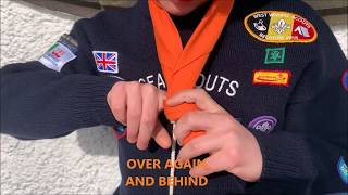 4th Heswall Sea Scout Necker Knot [upl. by Ydoj]