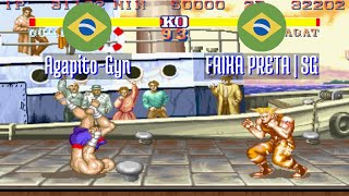 FT5 sf2ce AgapitoGyn BR vs FAIXA PRETA  SG BR Street Fighter II CE Fightcade Oct 23 [upl. by Attenreb8]