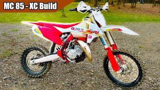 Woods Racing Build  2023 GasGas MC 85 2Stroke KTM 85 SX Husqvarna TC 85 [upl. by Agustin979]