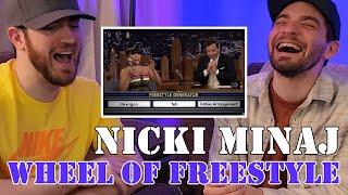 Nicki Minaj on Jimmy Fallon  Wheel of Freestyle  Reaction [upl. by Esela465]