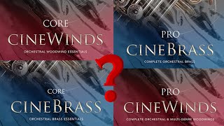 Cinesamples The Difference between Core and Pro explained [upl. by Kelleher]