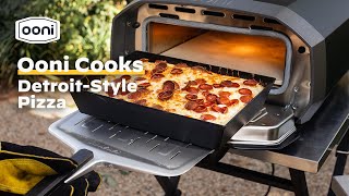 How to Make DetroitStyle Pizza  Ooni Cooks  Ooni Pizza Ovens [upl. by Erving]