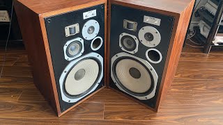 How to clean pots of Pioneer HPM 100 pioneerhpm100 pioneeraudio bookshelfspeaker vintagestereo [upl. by Dahsra44]