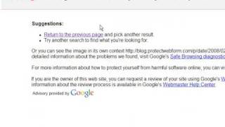 Crazy Google Error This Site May Harm On Your Computer [upl. by Nigam]