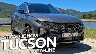 Prvi kilometri s novim Tucsonom 2024  Hyundai Tucson 16 T NLine [upl. by Ynahpets]