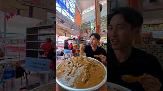 8KG Satay Beehoon Challenge Rice Noodles with Peanut Sauce foodchallenge [upl. by Nuhsed]