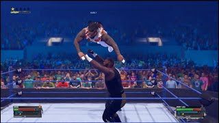 JIMMY USO DESTROYS OMOS  WWE 2K24 Online❗️ [upl. by Margret108]