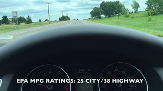 2016 Volkswagen Passat TSI Fuel Economy Test 40 MPG [upl. by Nnayelhsa]