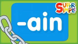 Word Family “ain”  Turn amp Learn ABCs  Preschool Learning [upl. by Astra19]