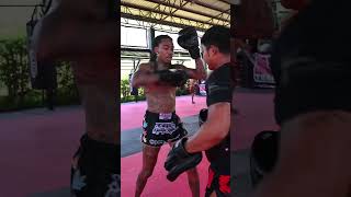 Wiz Khalifa ‘I will do Muay Thai for my whole life’ 👊🇹🇭shorts [upl. by Akoek]