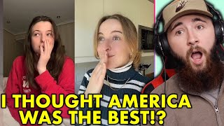 AMERICAN Reacts to Americans Realize the Entire Earth Doesn’t Revolve Around Them [upl. by Ennagem]