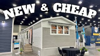 BRAND NEW UNIQUE plus CHEAP single wide mobile home Prefab House Tour [upl. by Anidene]