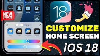 How To Customize your iPhone Home Screen iOS 18 [upl. by Alber]