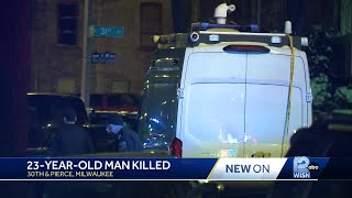 Milwaukee police investigating homicide of 23yearold Milwaukee man [upl. by Olaznog]