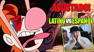 🇪🇸ESPAÑOL REACCIONA a DOBLAJE LATINO 🔥 ASUSTADO BILLY Y LOS GASONOROS Latino Vs Español 😲 [upl. by Pauiie658]