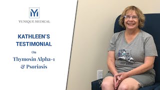 Kathleens testimonial on Thymosin Alpha1 amp Psoriasis [upl. by Robins]