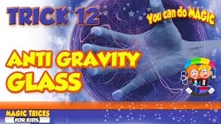 Anti Gravity Levitating Glass and full explanation of how you can do it [upl. by Leiuqeze]