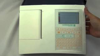 Cardioline AR1200 EKG machine [upl. by Carol-Jean]