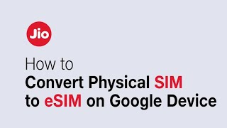 Google Pixel Convert Physical SIM to eSIM [upl. by Yde]