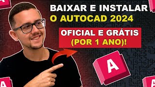 COMO BAIXAR INSTALAR E ATIVAR O AUTOCAD 2024 OU QUALQUER VERSÃO  FÁCIL E GRÁTIS SEM ERROS [upl. by Navoj]