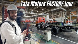 Vlog 113 This is how Tata Motors makes its vehicles in its Pune Plant [upl. by Rentsch]