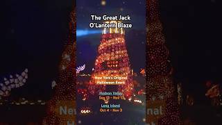 The Great Jack OLantern Blaze shorts halloweenattraction longisland [upl. by Sirob]