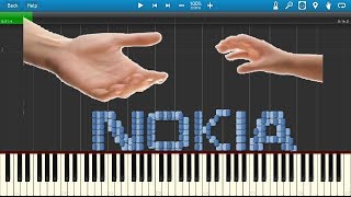 NOKIA logo Synthesia MIDI Art [upl. by Dory]