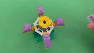 Lego Classic 10696 Lego Ideas and Instructions Building Lego Moving Flower How to make Flower [upl. by Archer]