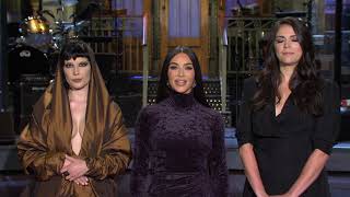 Kim Kardashian West Isn’t Nervous About Hosting SNL [upl. by Ellerahs]