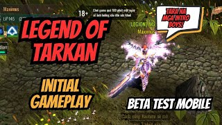 MU THE LEGEND OF TARKAN MOBILE BETA TEST [upl. by Ennazus848]