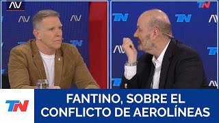 Alejandro Fantino sobre la privatización de Aerolíneas Argentinas quotPagan justos por pecadoresquot [upl. by Anyd]