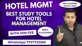 Best Study Tools for Hotel Management [upl. by Ilrac]