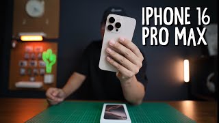 Unboxing iPhone 16 Pro Max Desert Titanium [upl. by Assirahc]