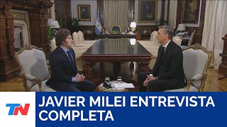 Javier Milei en TN I Entrevista completa del 30062024 [upl. by Tomi]