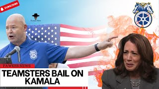 Teamsters Bail On Kamala [upl. by Enelrad]