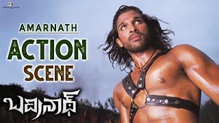 Badrinath Movie Action Scene  Amarnath  Allu Arjun Tamannaah  VV Vinayak  Geetha Arts [upl. by Fong]