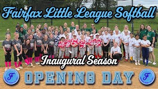 Fairfax Little League Softball Opening Day [upl. by Walczak]