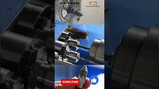 Swiss Lathe programming  Autodesk cam programming autodesk [upl. by Narahs435]