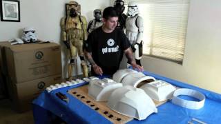 Anovos Stormtrooper Armor  Observations amp Modifications 1 [upl. by Linoel]