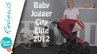 Baby Jogger City Elite 2012 Stroller Review [upl. by Ettedo]