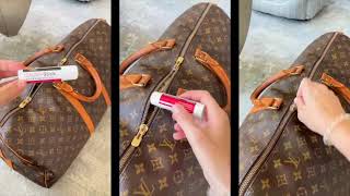 How to Restore a Vintage Louis Vuitton Keepall 55 [upl. by Sheelah52]