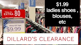 Dillard’s Clearance Sale [upl. by Ahsenahs]