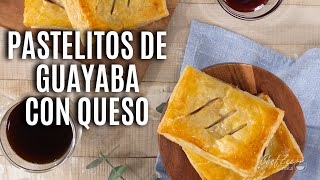 Cuban Pastelitos de Guayaba con Queso  Guava amp Cream Cheese Puffs  Chef Zee Cooks [upl. by Hewe737]