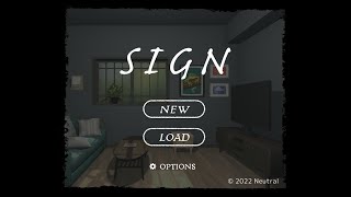 脱出ゲーム  SIGN（ヒント＆解き方） [upl. by Atinrev181]