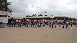 COREOGRAFÍA DE BANDERAS CAS VELASCO IBARRA [upl. by Middle]