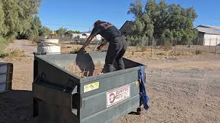 Anthonys Daggett trash compacting service 11324 [upl. by Pierette]