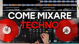 3 TECNICHE PER MIXARE TECHNO  Mini lezione [upl. by Hakilam]